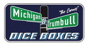 Michigan & Trumbull DICE BOXES logo