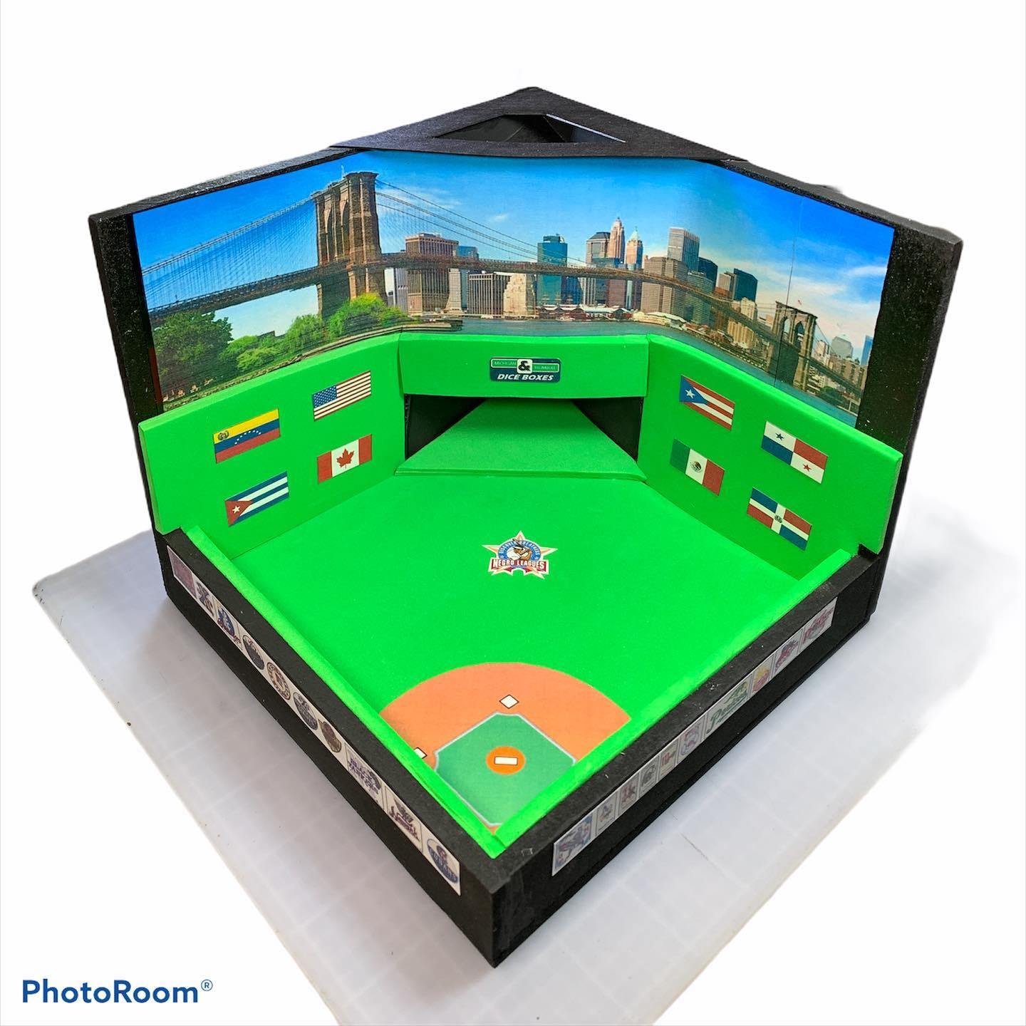 The 7" Dice Tower Michigan & Trumbull DICE BOXES