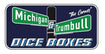 Michigan & Trumbull DICE BOXES 
